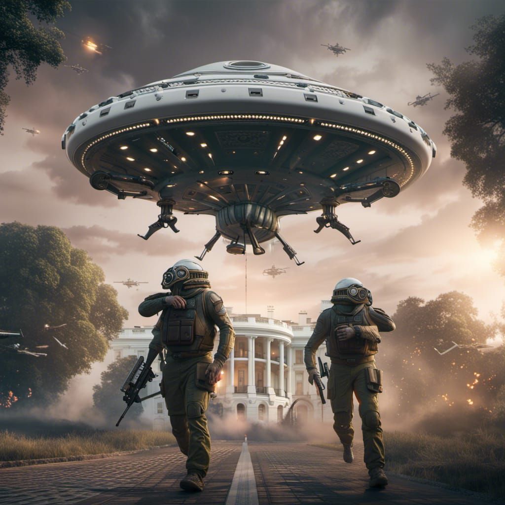 UFO Invasion: Aliens Attack the White House