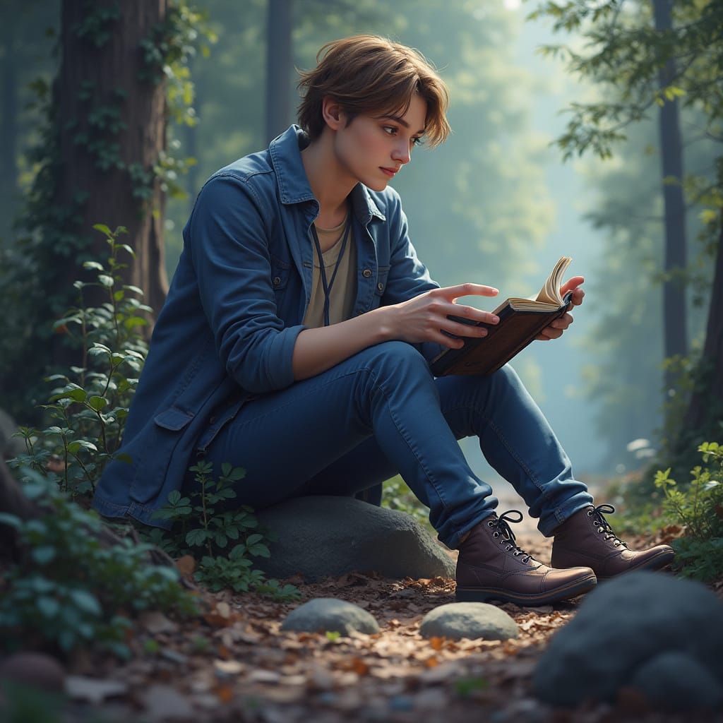 Figurative Nude Study in a Minimalist Setting