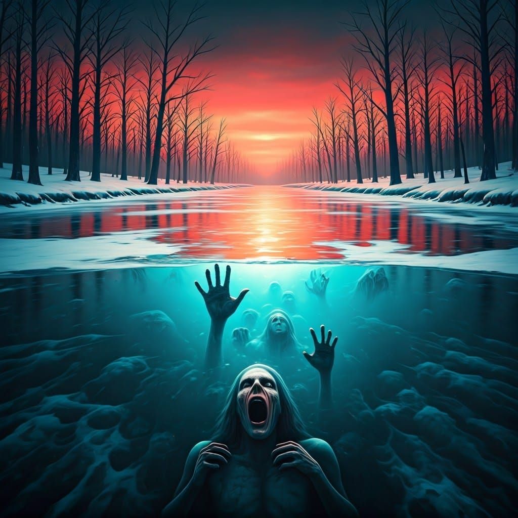 Frozen Lake of Eternal Suffering