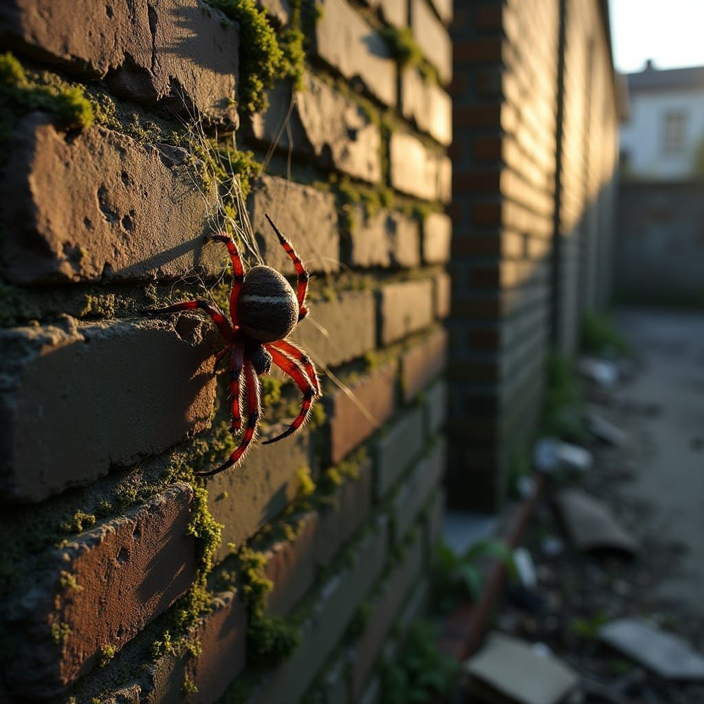 Abandoned Urban Decay with a Relentless Inhabitant