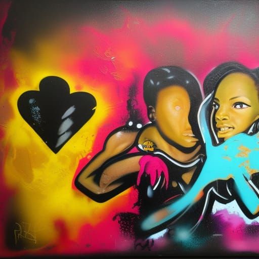 Black Love  in Jamaica /Rubens
