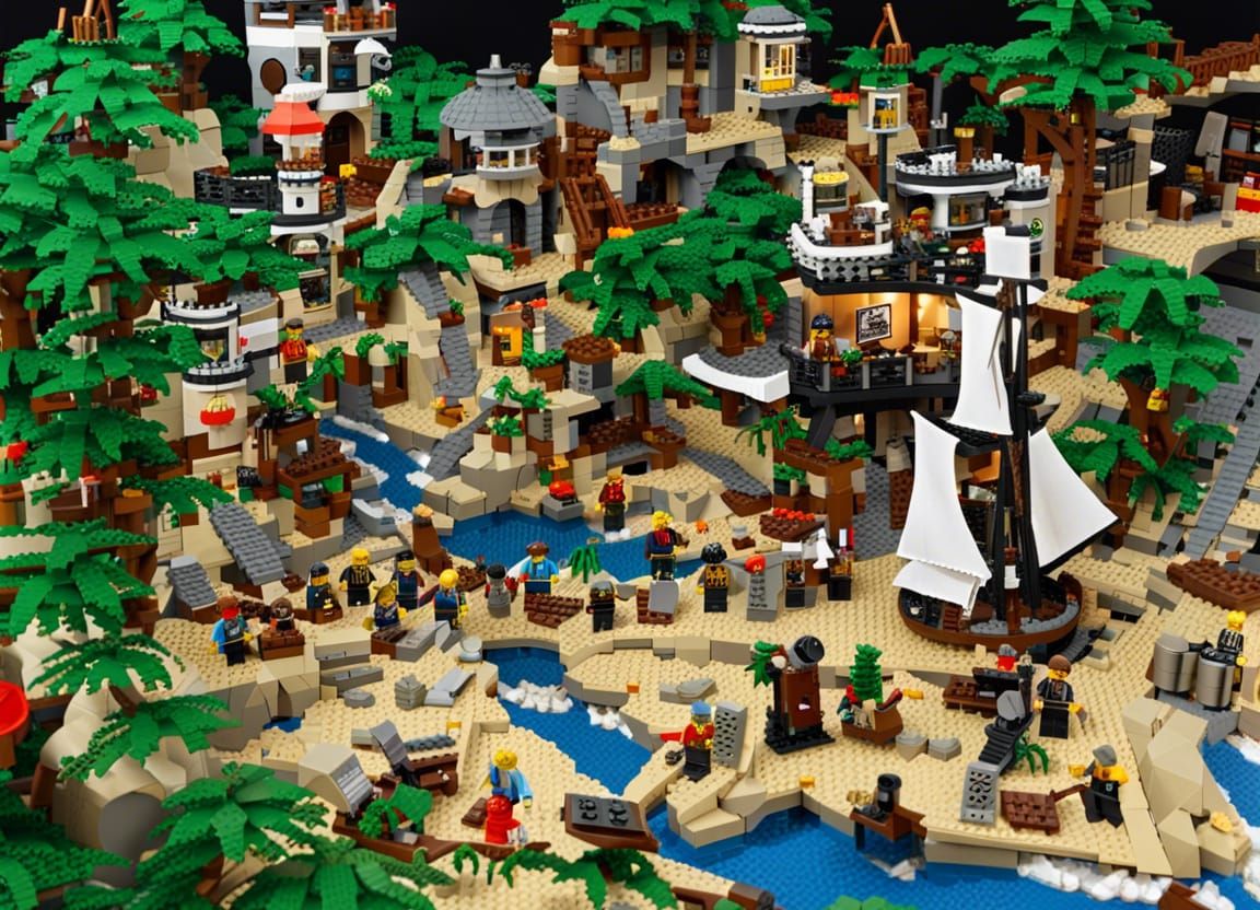 Lego Pirate Cove Construction Toy