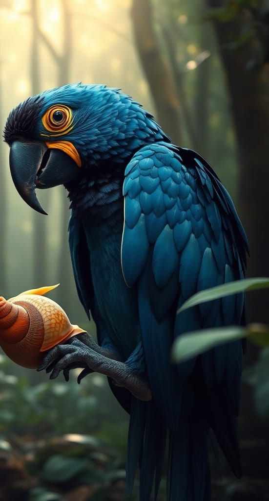 Frogman's Surprise Encounter in the Woods