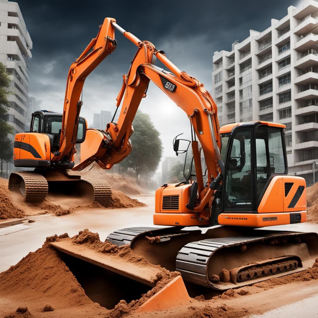 Nightmarish Official Obstructs Street with Excavators