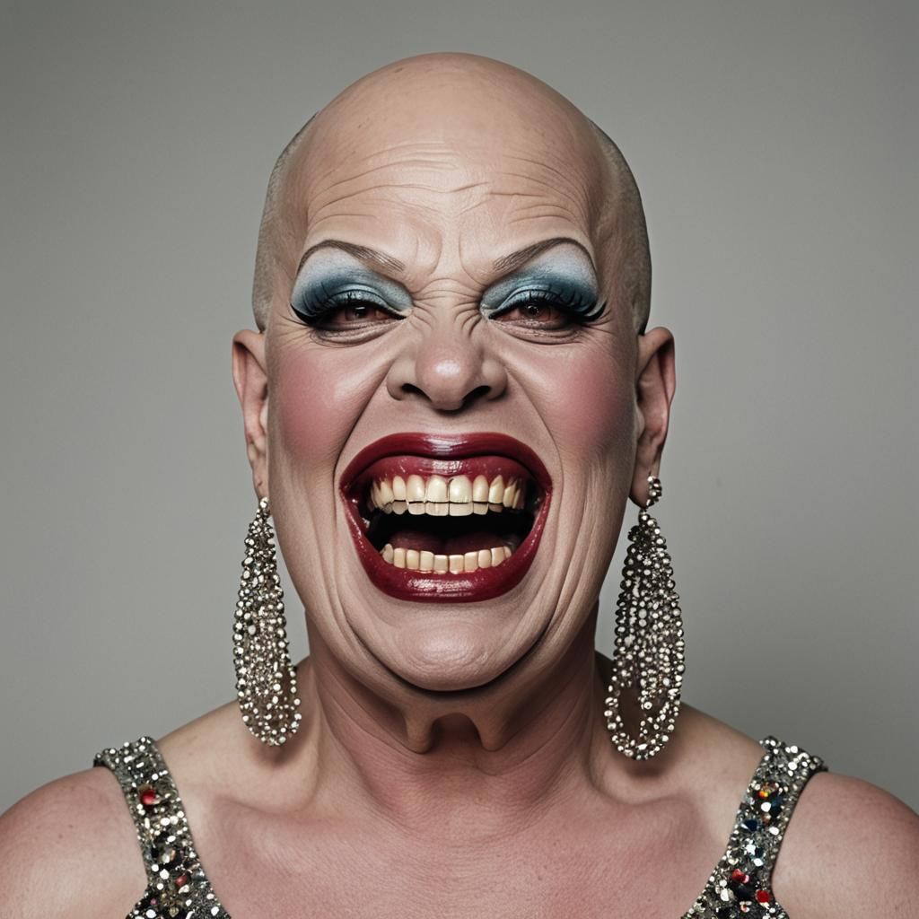 Unconventional Portrait of a Drag Queen