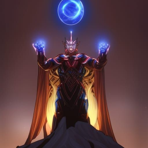 Protector of Worlds Stands Ready