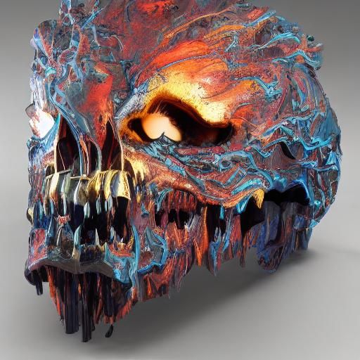 Skinwalker vs Wendigo Battle in Dark Forest