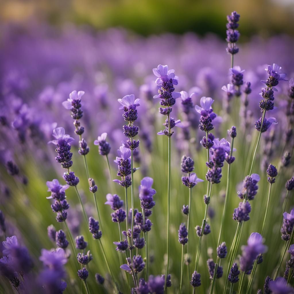 Lavender Field in Bloom