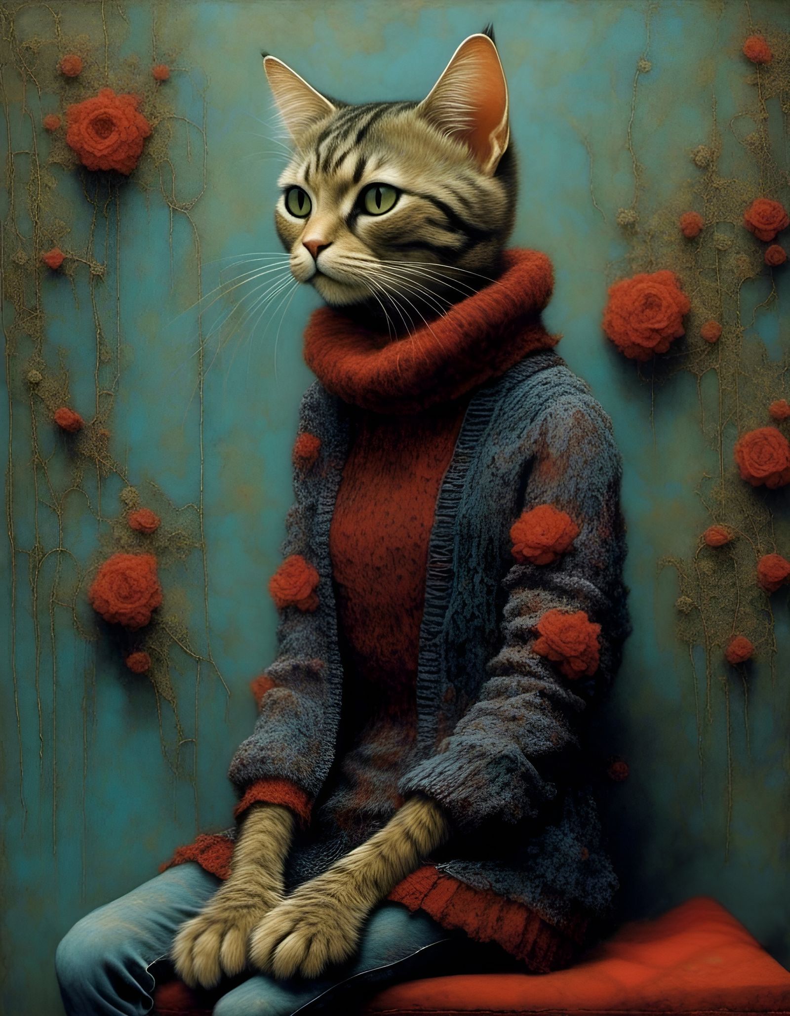 Cat Portrait.