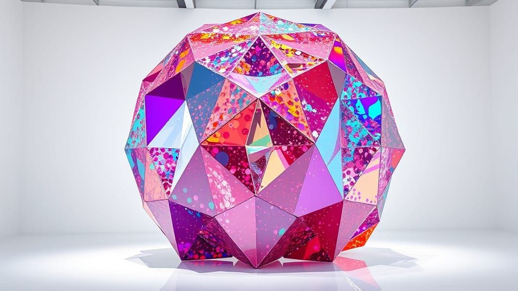 Sequins meet Henry Moore