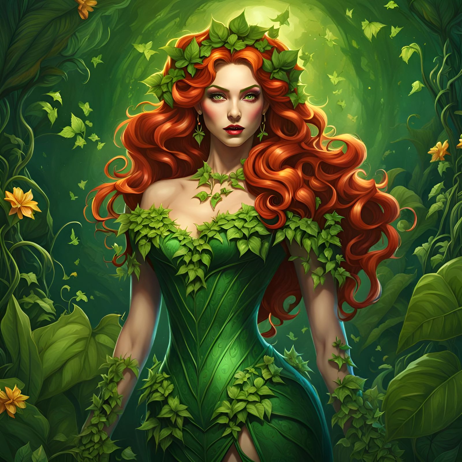 Poison Ivy, Queen of Magic Plants