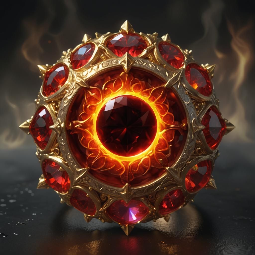 Dragon Heart Ring: Goldsmith Masterpiece in Dark Fantasy Sty...