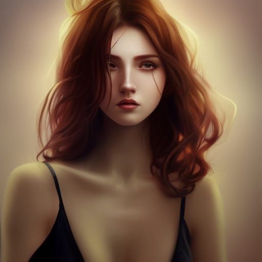 Stunning Hyperdetailed Portrait of a Beautiful Woman