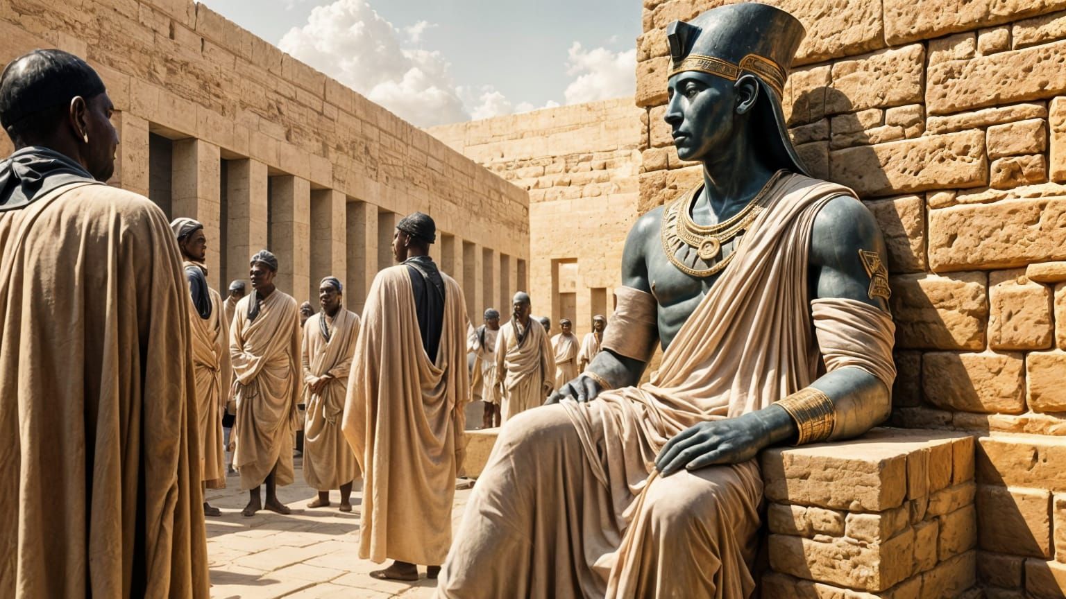 Ancient Egyptian Pharaoh Djoser, Founder of the Old Empire