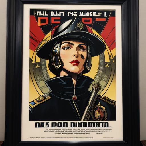 Rita Repulsa Dictatorship Propaganda Poster