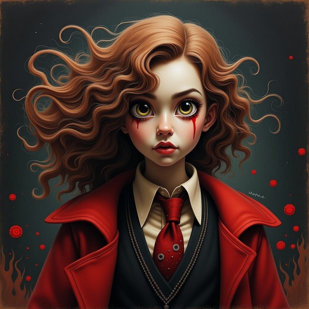 Evil Hermione Granger Portrait