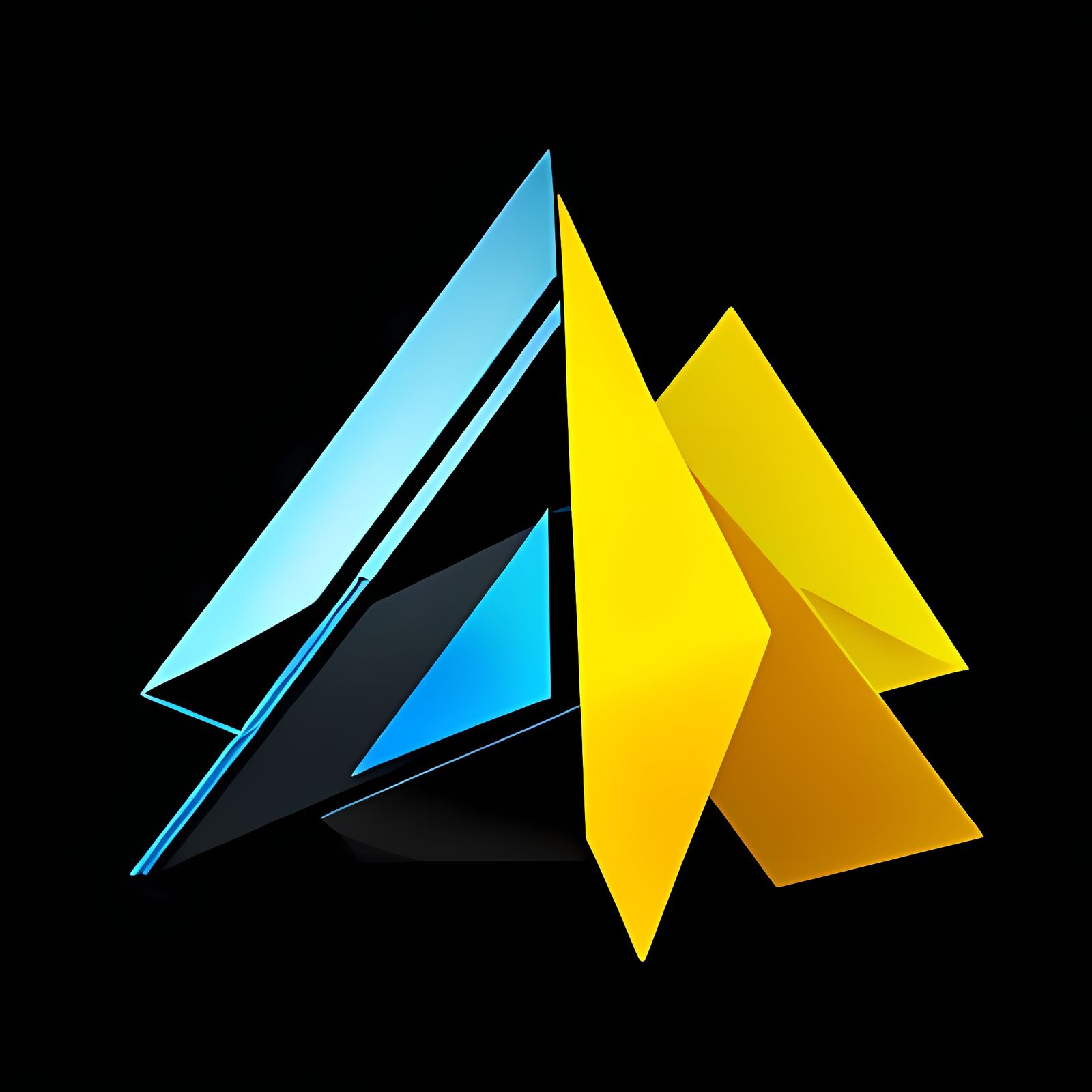 Minimalist Endoskeleton Masterpiece in Abstract Geometric Ar...