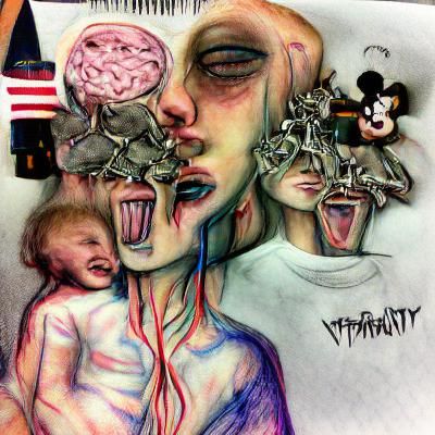 Visualizing Mental Degradation and Insanity