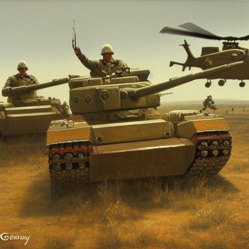 SCP Task Force in OIl Painting Style