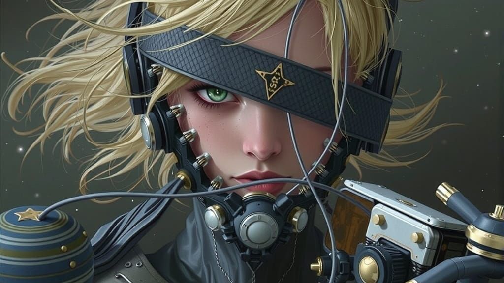 Stunning Galaxy Scene Under Midnight Sky with Celestial Bodi...