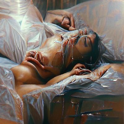 Dreamscape Oil Painting of Lost Promises