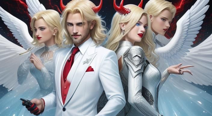 Angels and Demons in Hyperdetailed 8K