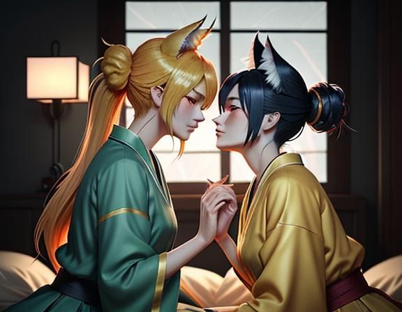 Kitsune Romance: 3D Manga Game Cinematic