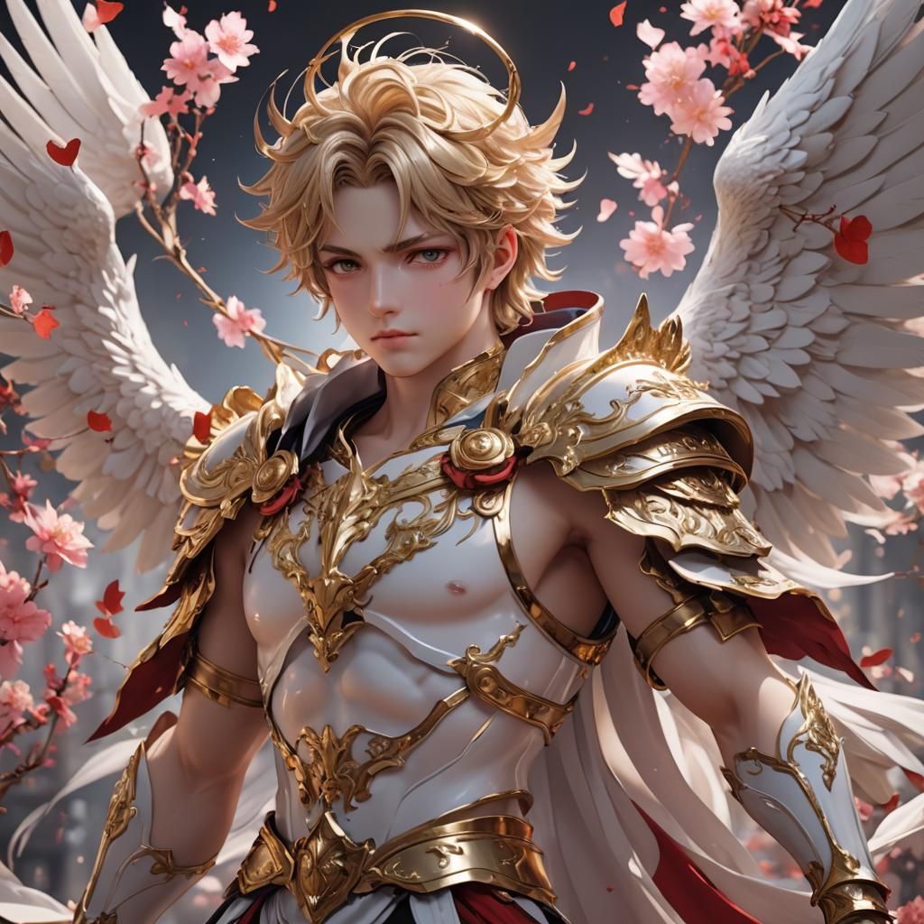 Eros: God of Love in 3D Anime Art