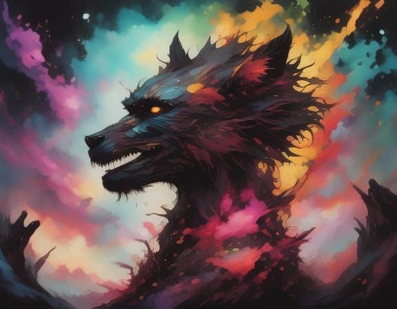 Synthwave Cityscape in Futuristic Neon