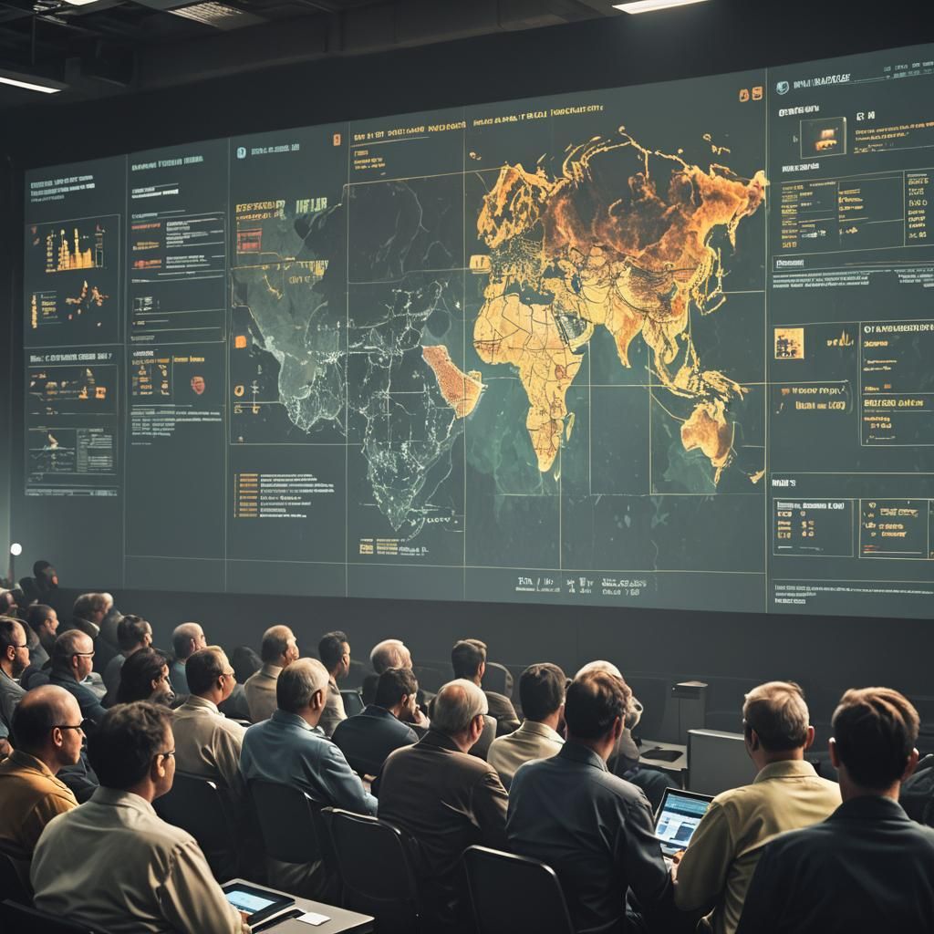 HAZOP Study Workshop in Petroleum Field Concept Art