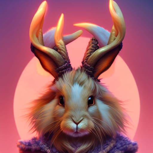 Mythical Creatures: Jackalope Druid
