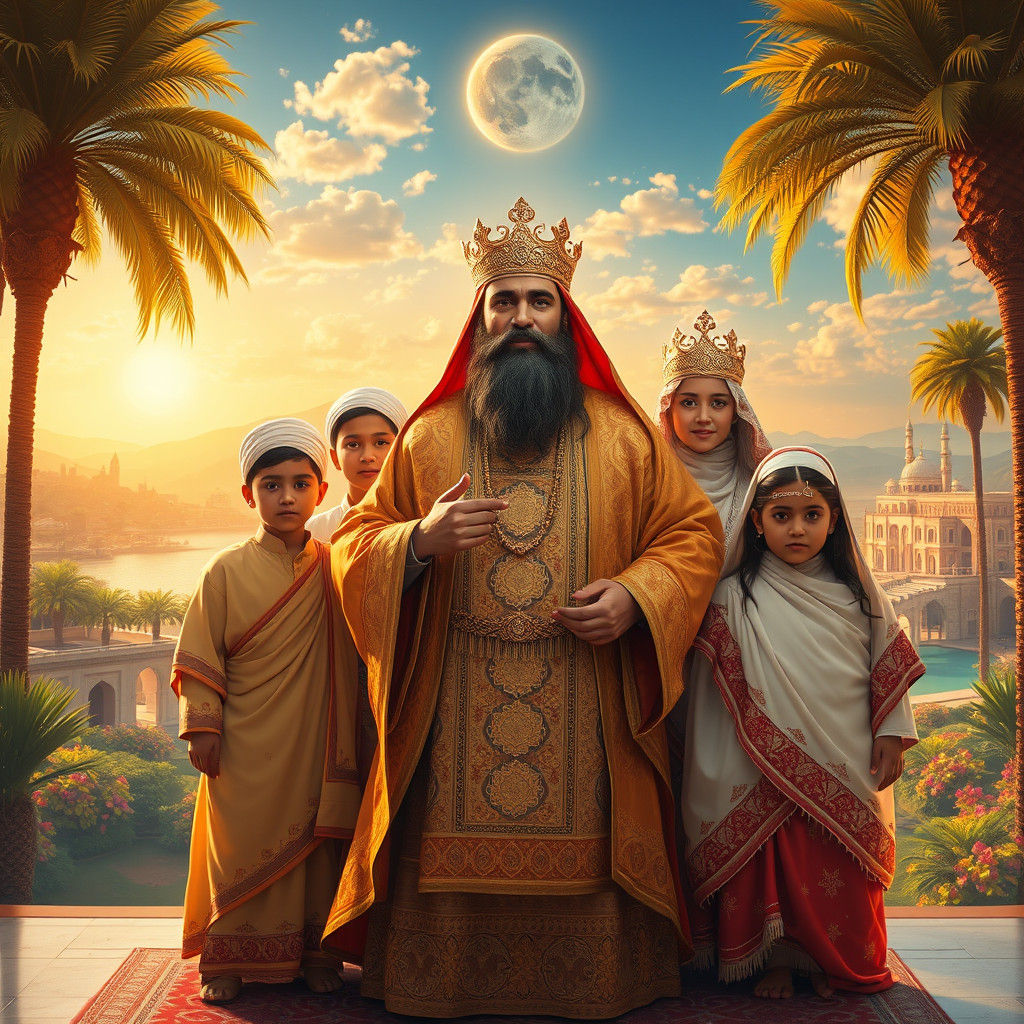 Prophet Ayyub Blessed With Family and Prosperity