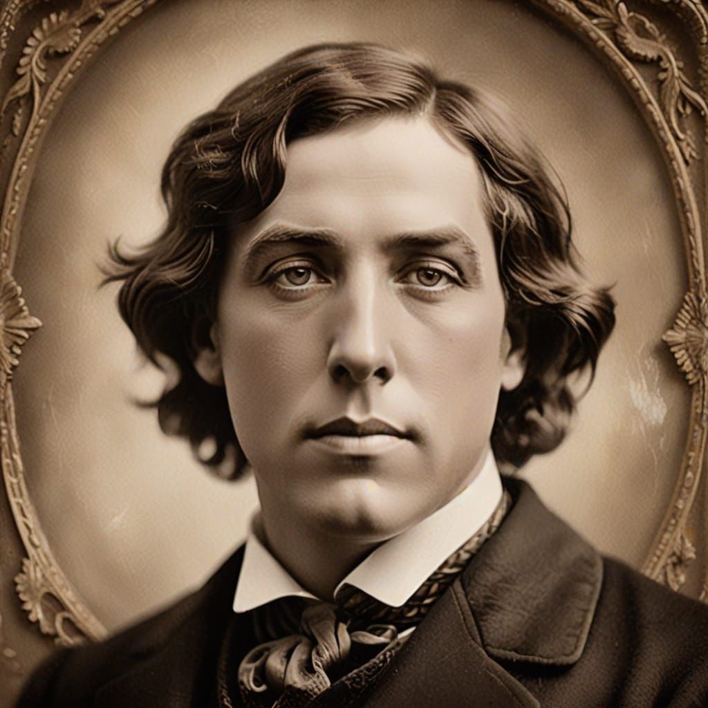 Vintage Portrait of a Wise Man in Sepia Tone