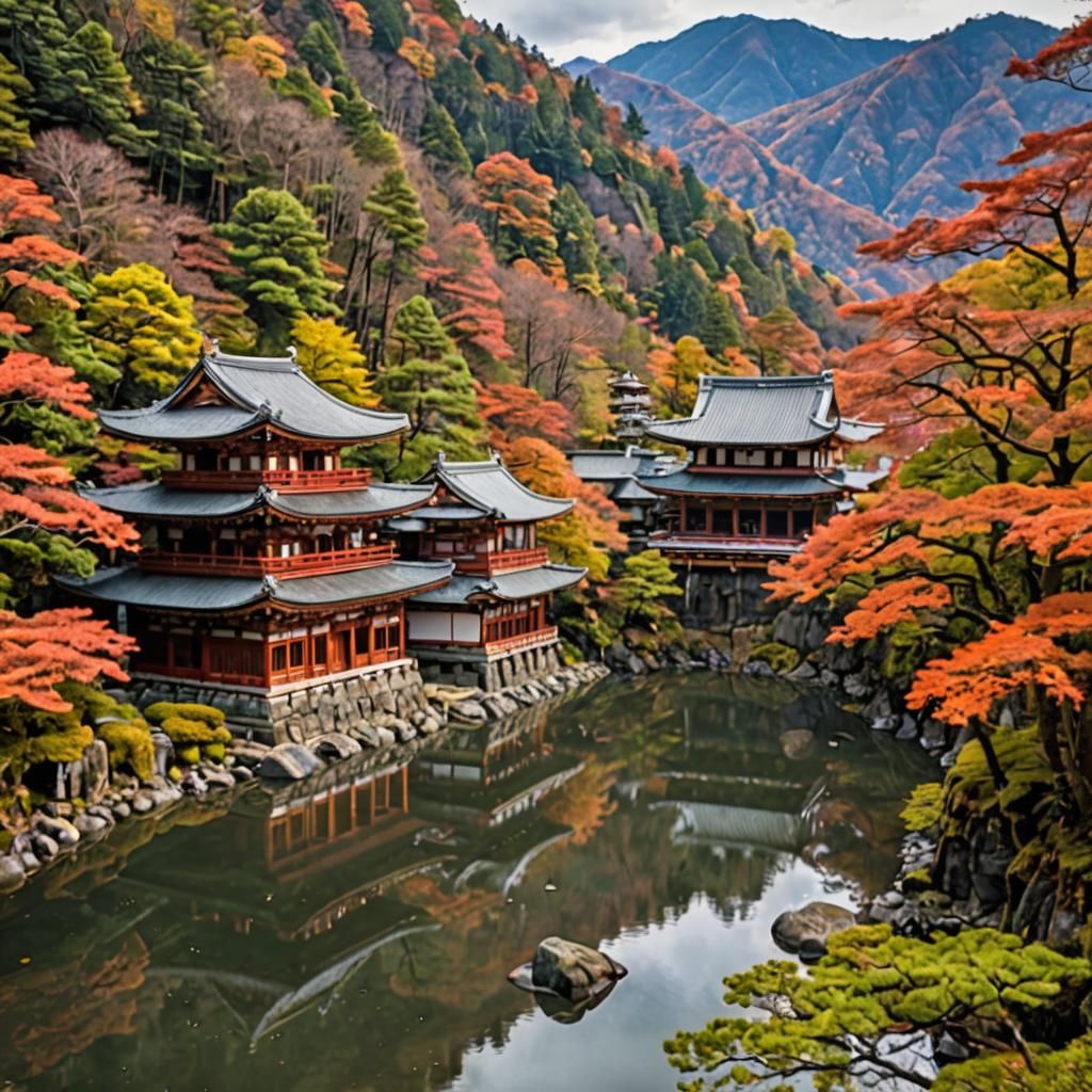 Nikko National Park Temple and Shrine Landscape