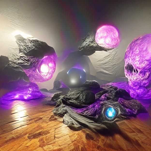 Mesmerizing Astral Void with Swirling Nebulas