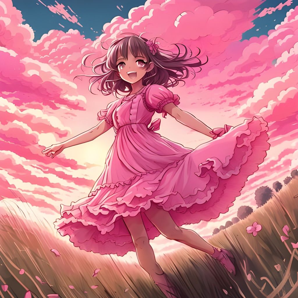 Abstract Dreamscape: A Surreal Fusion of Colors