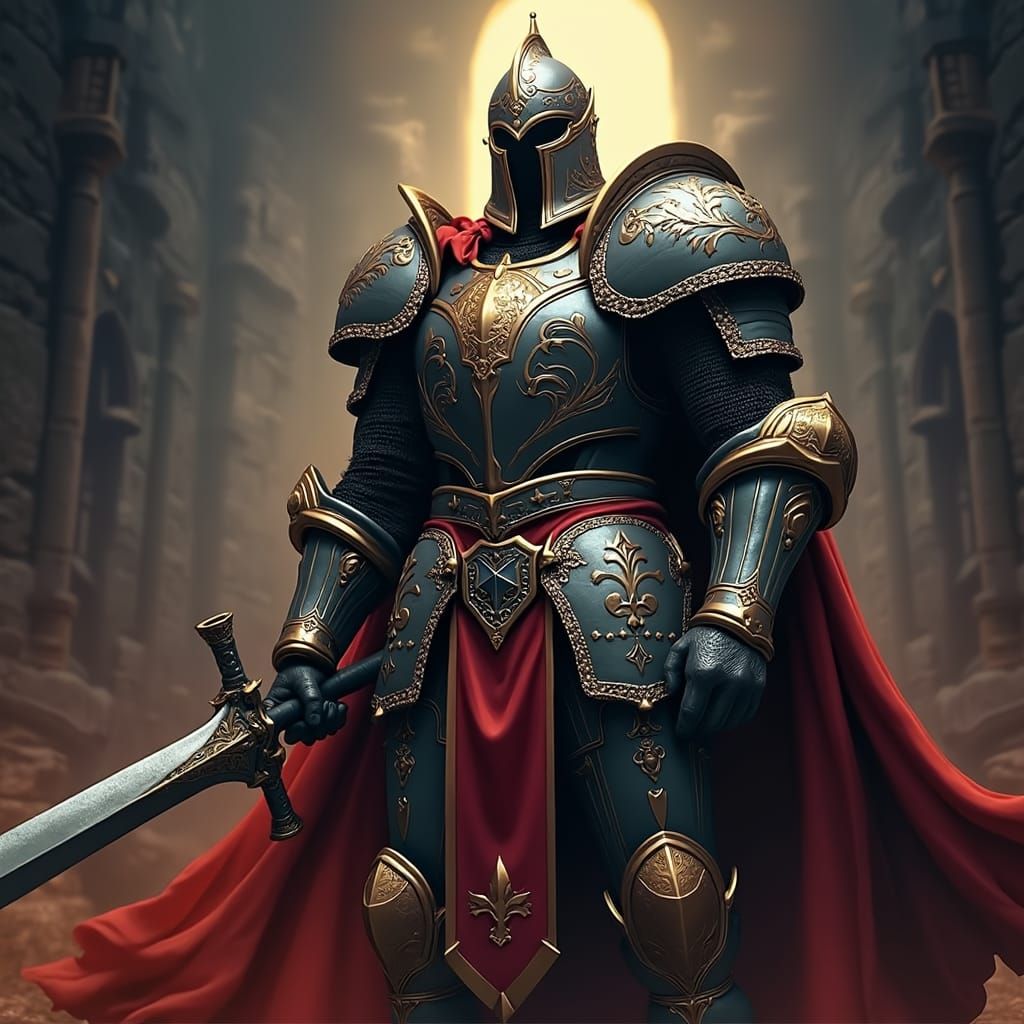 Dark Holy Knight Guardian of Ancient Castle