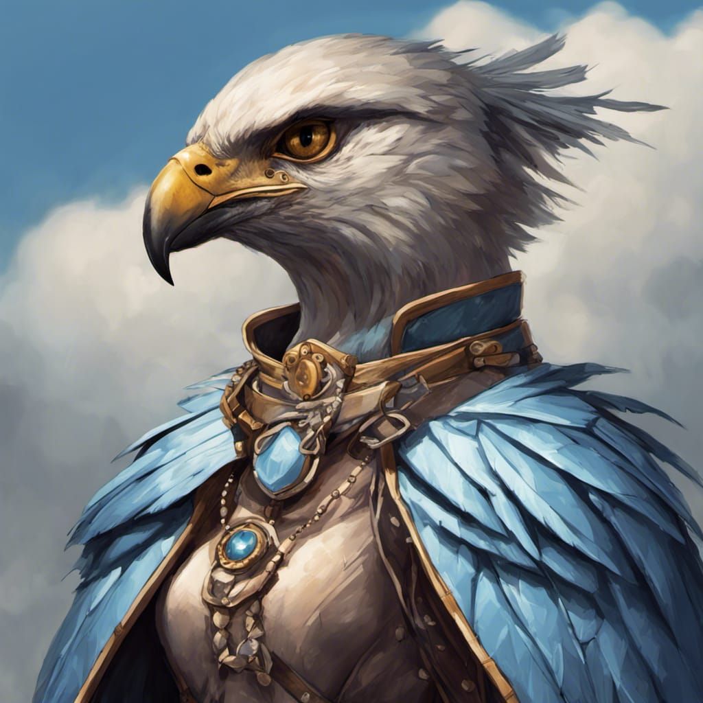 Female Aarocokra Dnd Character