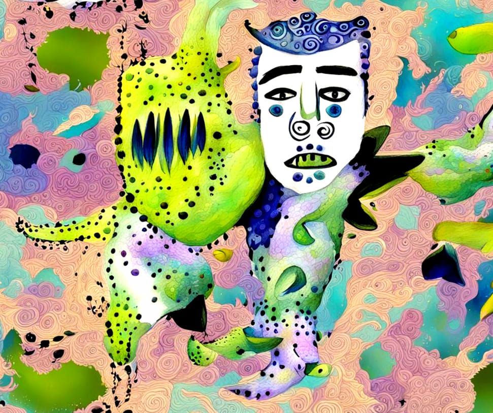 Fantasy Sketchbook Chaos in Rudimentary Style