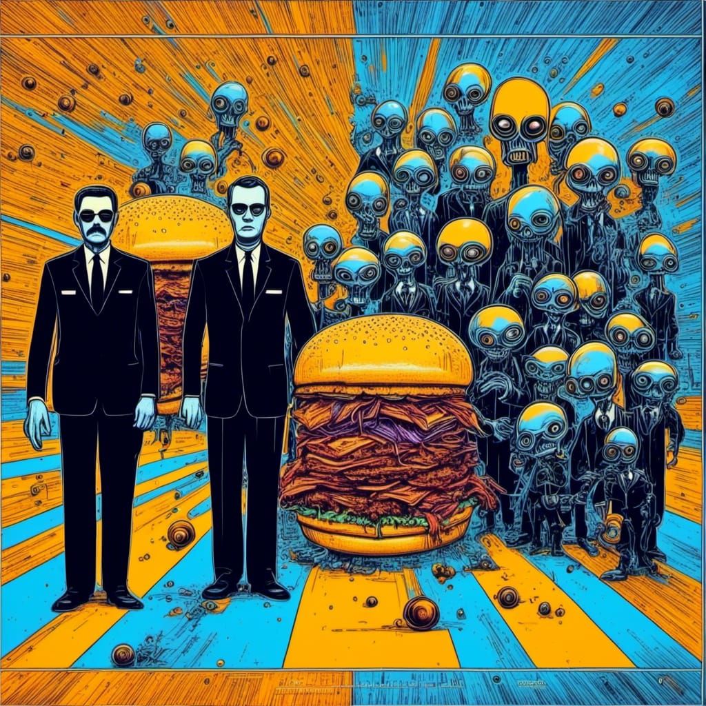 The Men in Black Don't Know That The Aliens Made My Sloppy Joe IV