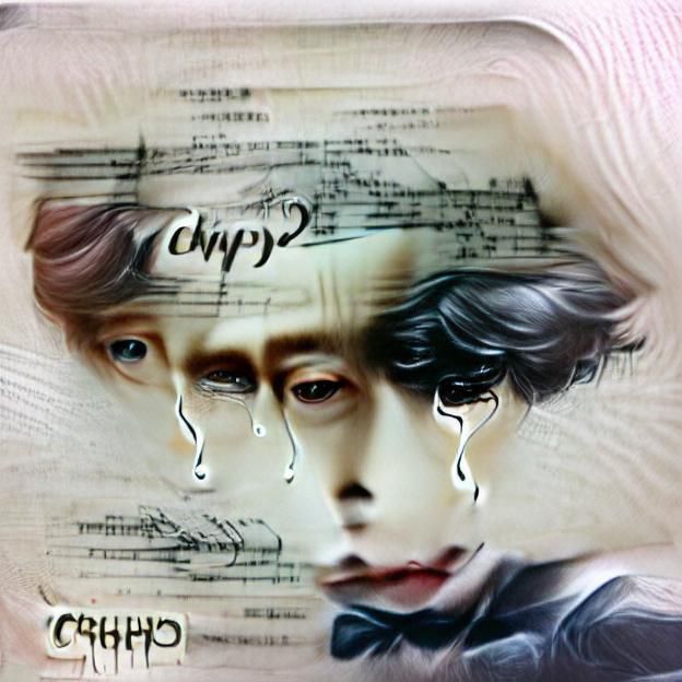 Melancholic Echoes: A Study in Somber Tones