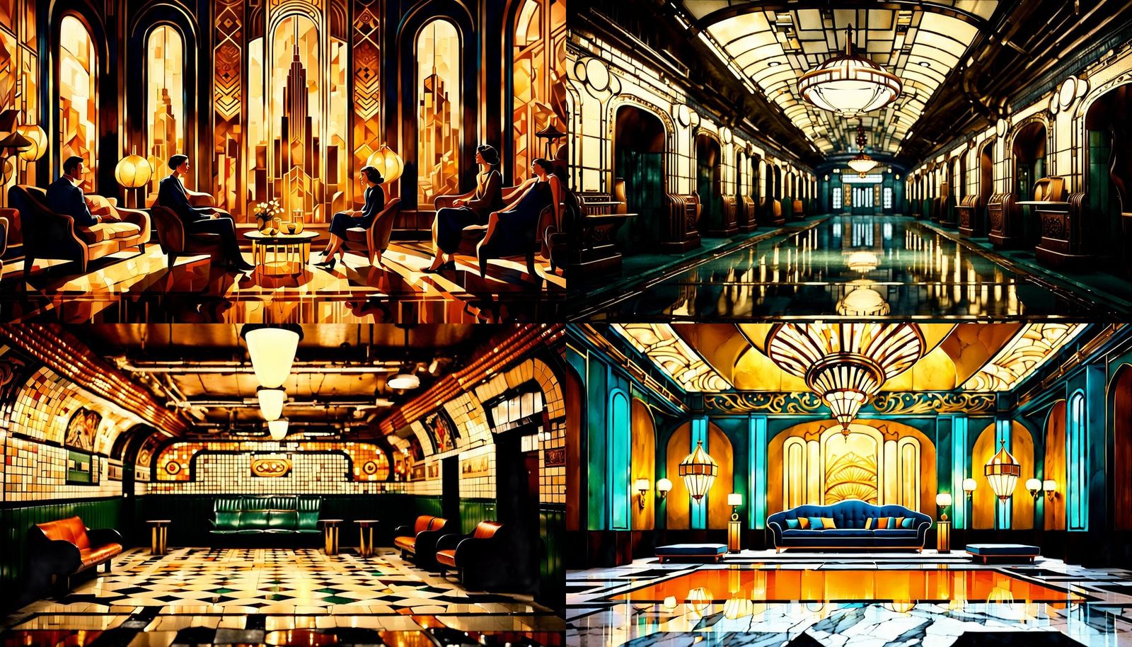 Art Deco Subway Station Repurposed as Community Space