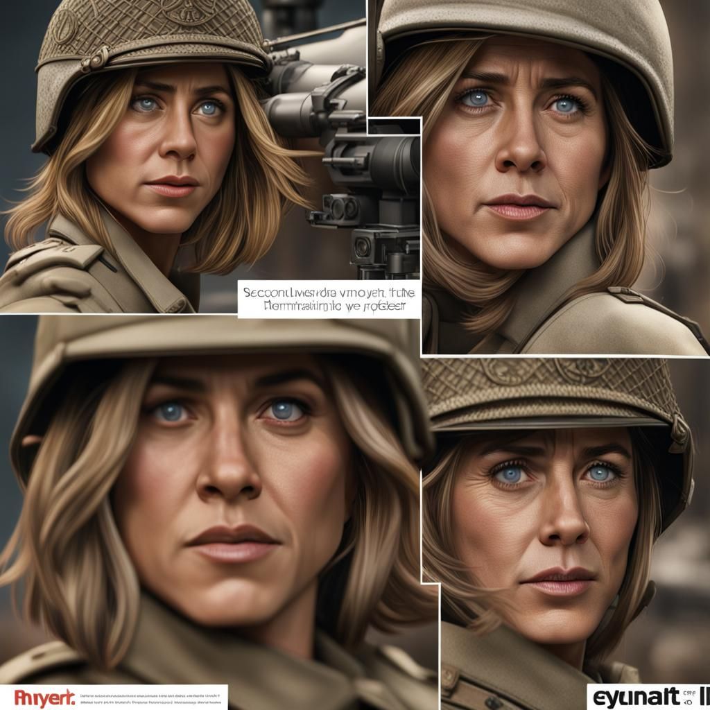 World War II Heroine: A Hyperrealistic Oil Painting