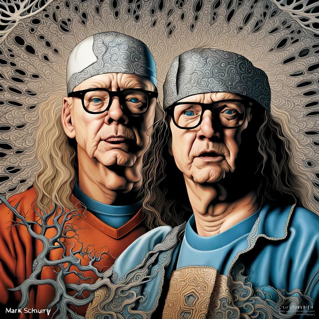 Wayne's World & Bill and Ted: A 3D Rendition