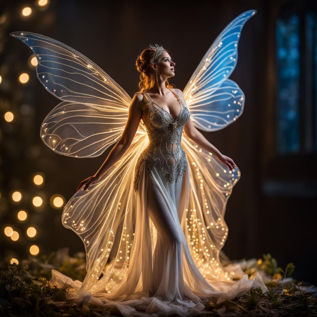 Epic Lighted Fairy Costume