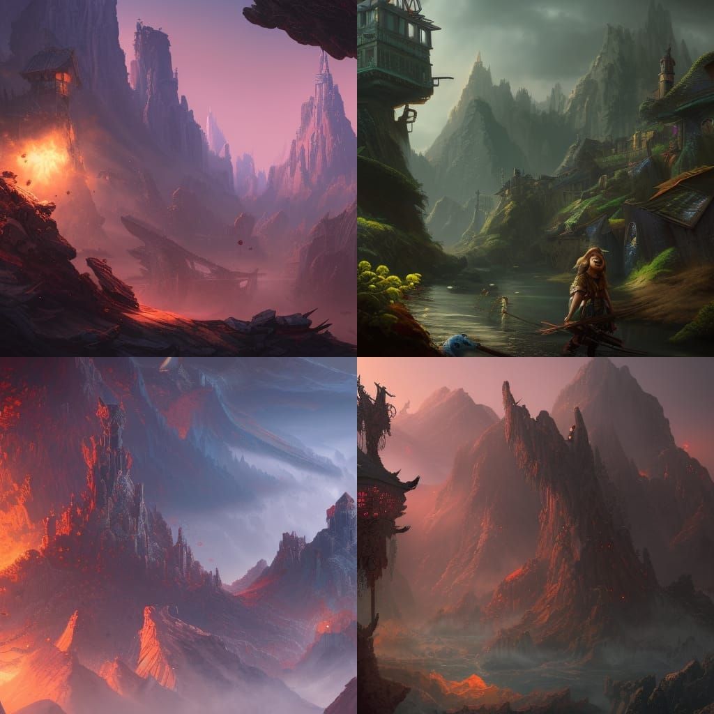 Fantastical Art of Simon and Gunther in Deep Color