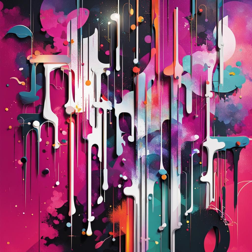 Modern Abstract Art Piece