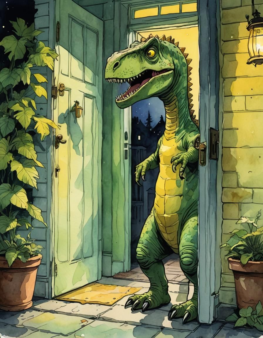 "Yoohoo! Anyone home?"