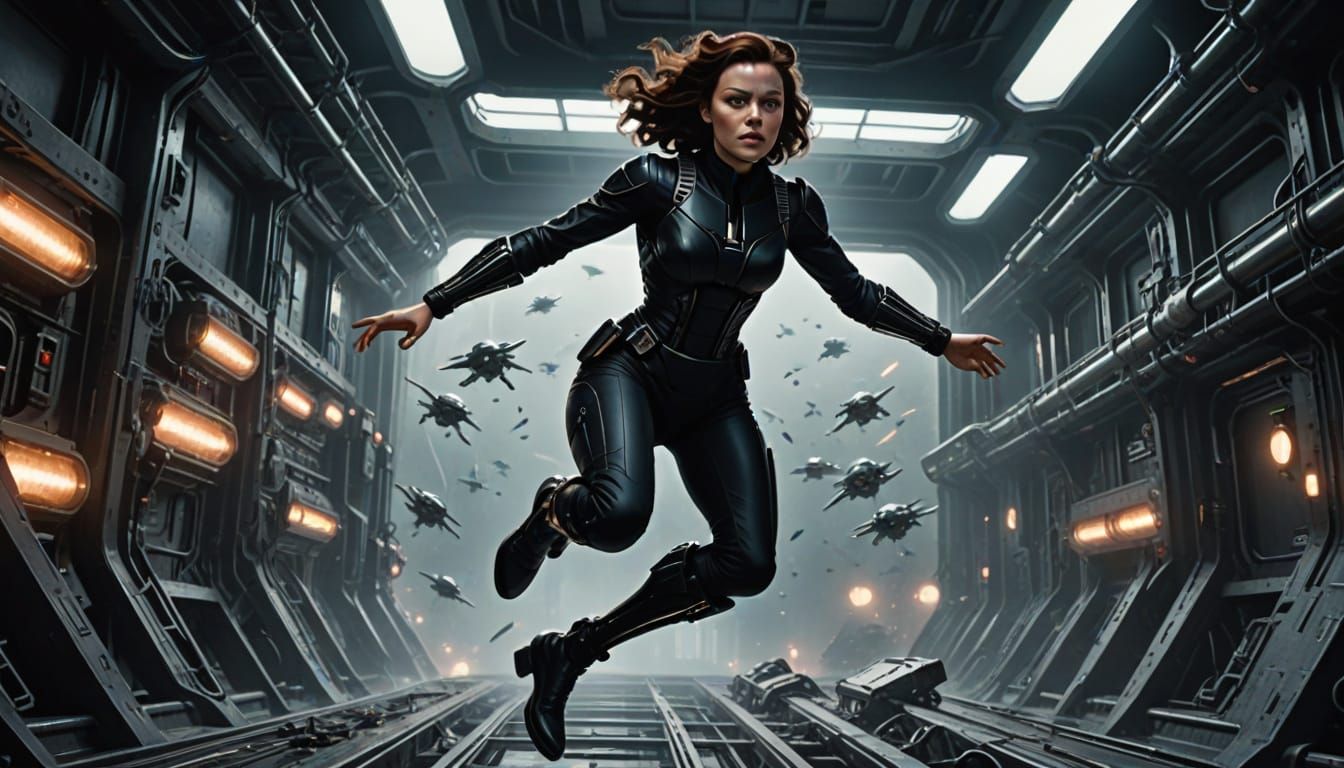 Secret Agent Leaps into Alien Drone Battle