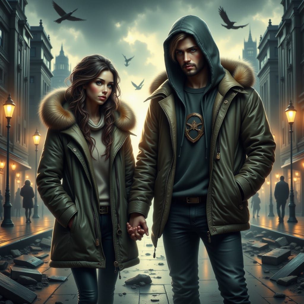 Hope in a Desolate World: A Young Couple's Resilience